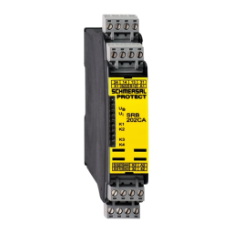 schmersal SRB202CA/QT 24VDC Safety control module Mode d'emploi | Fixfr