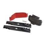 Toro High-Lift Blade and Baffle Kit, 2012 TimeMaster Lawn Mower Walk Behind Mower Manuel utilisateur