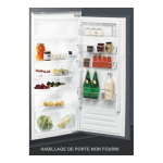 Whirlpool ARG 734/A+/2 Refrigerator Manuel utilisateur