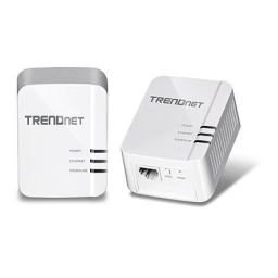 Trendnet RB-TPL-420E2K Powerline 1200 AV2 Adapter Kit Fiche technique | Fixfr