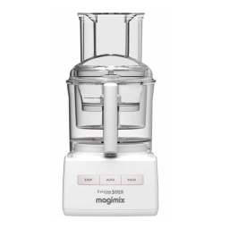 Magimix CUISINE 5200 Manuel utilisateur | Fixfr