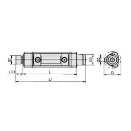 Schmalz  VSi VP8 D M8-4 Vacuum and pressure switch digital output signals and IO-Link function  Mode d'emploi | Fixfr