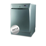 Indesit DFP 58B1 EX Dishwasher Manuel utilisateur