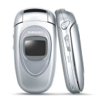 Samsung SGH-X460 Manuel utilisateur