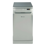 Hotpoint SIUF 32120 X Dishwasher Manuel utilisateur