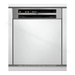 Whirlpool ADG 8773 A++ PC IX Dishwasher Manuel utilisateur