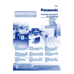 Panasonic WHSDC09C3E8 Operating instrustions | Fixfr