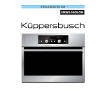 K&uuml;ppersbusch emwg 9500 0 m Manuel utilisateur