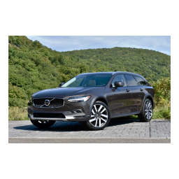Volvo V90 Cross Country 2017 Guide de démarrage rapide | Fixfr