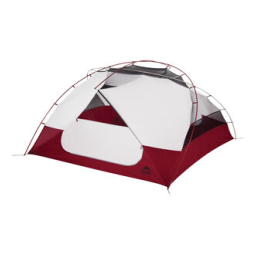 MSR Elixir™ 4 Backpacking Tent Mode d'emploi | Fixfr