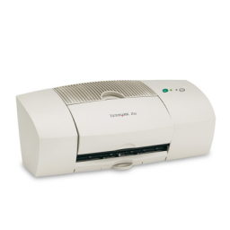 Lexmark Z32 Manuel utilisateur | Fixfr