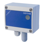 Manuel utilisateur Sentera Controls ODTHM - Surveillance de la temp&eacute;rature et de l'humidit&eacute;