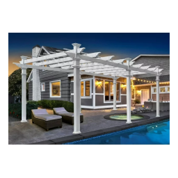 Vita 12x16 Barcelona Pergola Manuel utilisateur | Fixfr