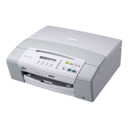 Brother DCP-165C Inkjet Printer Manuel utilisateur | Fixfr