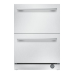 Thermador T24UC910DS 24-Inch Under-Counter Double Drawer Refrigerator/Freezer Manuel utilisateur