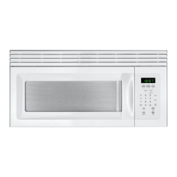Frigidaire MWV150KW Manuel utilisateur | Fixfr