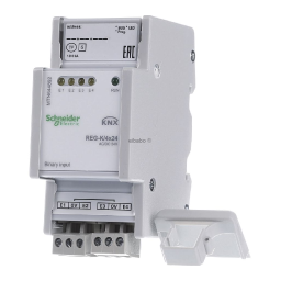 Schneider Electric KNX- Entrée analogique REG-K 4 entrées Mode d'emploi | Fixfr