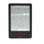 Denver EBO-626 6&rdquo; Ebook reader Manuel utilisateur