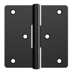 National Hardware 1106 Modern Square Gate Hinges, Black, 4-19/32&quot; Mode d'emploi