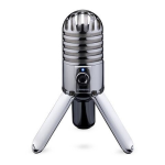 Samson Meteor Mic Manuel utilisateur