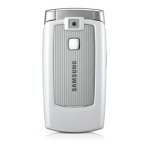 Samsung SGH-X540 Manuel du propri&eacute;taire