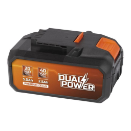 POWDP9037 Dual Power Batterie Manuel + Chat IA | Fixfr