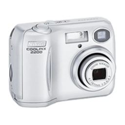 Nikon Coolpix 2200 Manuel utilisateur | Fixfr