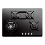 Whirlpool AKT 476/NB Hob Manuel utilisateur