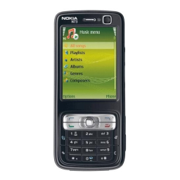 N Nokia N73 Manuel d'utilisation : Chat IA et téléchargement PDF | Fixfr