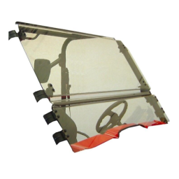 Kolpin 1460 UTV Windshield - Full-Tilt - Kawasaki® Teryx® 2010-13 Manuel du propriétaire | Fixfr