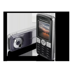 Sony Ericsson k510i Manuel utilisateur | Fixfr