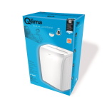 QLIMA P528 Mobile air conditioner Manuel utilisateur