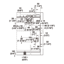 Hafele 405.02.404 Sliding Door Hardware  Guide d'installation | Fixfr