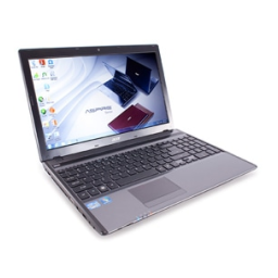 Acer Aspire 5755G Notebook Guide de démarrage rapide | Fixfr