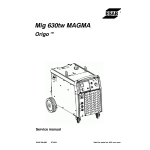 ESAB Origo Mig 630tw MAGMA: Manuel d'instruction + IA
