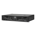 RCF IPS 700 2 X 300 W CLASS AB PROFESSIONAL POWER AMPLIFIER sp&eacute;cification