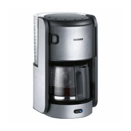 Severin KA 4771 Cafetière électrique | AI Chat & PDF | Fixfr