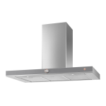 De Dietrich DHB7952G Wall decorative hood Manuel utilisateur