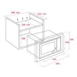 Teka MS 620 BIH Built-in Microwave Manuel utilisateur | Fixfr
