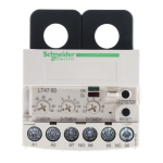 Schneider Electric LT47 Relais de surcharge &eacute;lectroniques instantan&eacute;s Manuel utilisateur