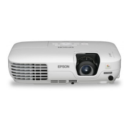 Epson EB-W9 Manuel du propriétaire | Fixfr