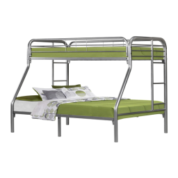 Monarch Specialties I 2231S BUNK BED Manuel utilisateur | Fixfr