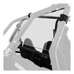 RZR XP 4 1000 Pare-brise arri&egrave;re : Chat IA &amp; PDF