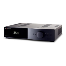 Anthem STR Preamplifier Manuel utilisateur | Fixfr