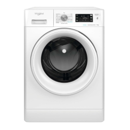 Whirlpool FFBS 8469 WV FR Washing machine Manuel utilisateur | Fixfr