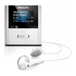 Philips SA2RGA04RN/02 GoGEAR Baladeur MP3 Manuel utilisateur