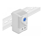 DeLOCK 66186 DIN Rail 35 x 7.5 mm (10&quot;) Steel Fiche technique