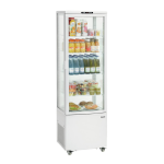 Bartscher 700336 Display fridge 235L-W Mode d'emploi