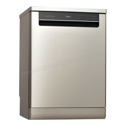 Whirlpool ADP 130 WH Dishwasher Manuel utilisateur | Fixfr