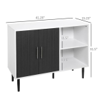 HOMCOM 835-537 Sideboard Storage Cabinet Mode d'emploi